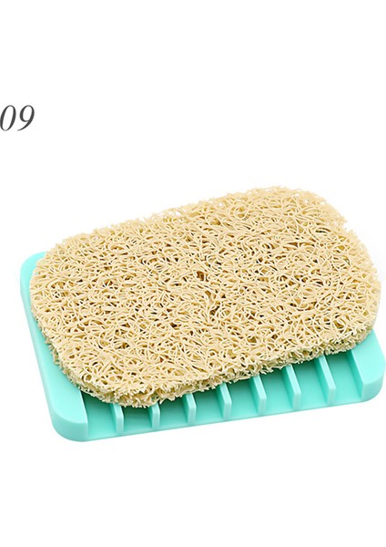 Stil 9 2 Adet/paket 20 Renk Esnek Anti-Patinaj Kuru Tutmak Sabunluklar Çizim Matı Katı Silikon Banyo Duş Teknesi Tutucu (Yurt Dışından)