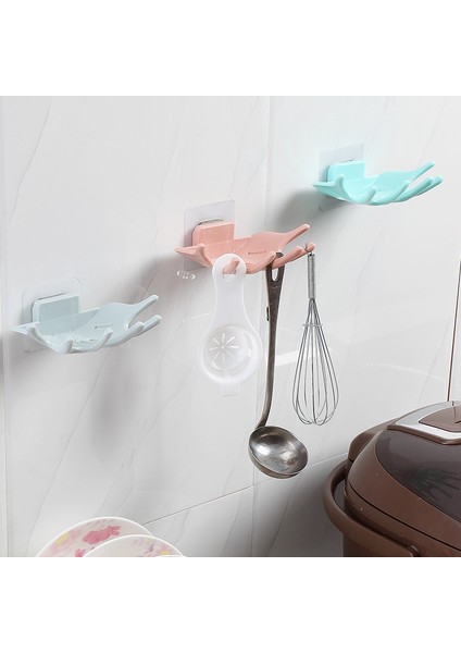 Gri Mavi Banyo Duş Sabunluk Duvara Monte Sabun Kutusu Drenaj Yumruksuz Sünger Depolama Raf Plaka Tepsisi Mutfak Banyo Aksesuarları (Yurt Dışından) modelleri