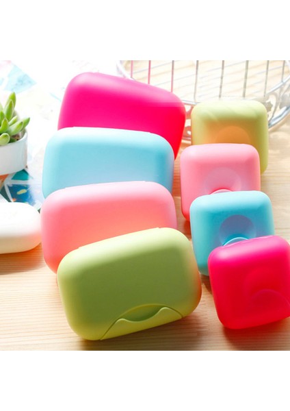 Stil 2 Yeni Taşınabilir Seyahat Sabun Kutusu Mühürlü Banyo Sabunluk Ev Tutucu Konteyner Depolama Küçük Büyük Şeker Renkler Soapbox Depolama (Yurt Dışından) fiyatları