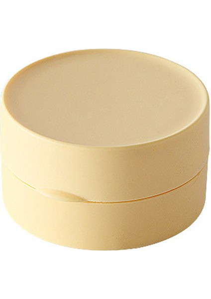 Yl 1 Adet Sabunluklar Plaka Su Geçirmez Mühürlü Sabunluk Yuvarlak Seyahat Sabun Kutusu Taşınabilir Sabun Tepsisi Kapaklı Banyo Tuvalet Malzemeleri (Yurt Dışından)