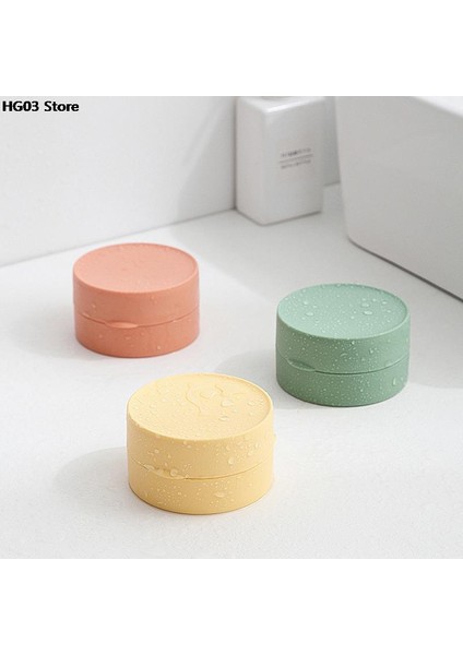 Yl 1 Adet Sabunluklar Plaka Su Geçirmez Mühürlü Sabunluk Yuvarlak Seyahat Sabun Kutusu Taşınabilir Sabun Tepsisi Kapaklı Banyo Tuvalet Malzemeleri (Yurt Dışından) fırsatları