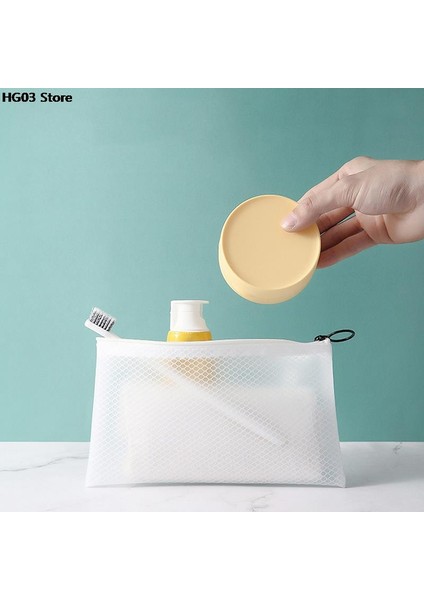 Yl 1 Adet Sabunluklar Plaka Su Geçirmez Mühürlü Sabunluk Yuvarlak Seyahat Sabun Kutusu Taşınabilir Sabun Tepsisi Kapaklı Banyo Tuvalet Malzemeleri (Yurt Dışından) indirimleri