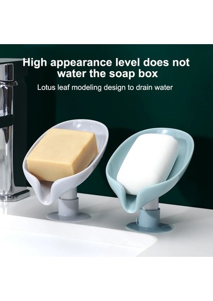 Stil 3 Sabunluk Yaprak Sabun Kutusu Yaprak Şekilli Sabunluk Duş Sabunu Tutucu Bulaşık Depolama Plaka Tepsisi Banyo Malzemeleri Sabun Kabı (Yurt Dışından)
