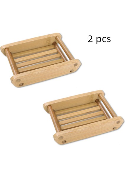 2 Adet 2 Adet Ahşap Doğal Bambu Sabunluklar Tepsi Tutucu Depolama Sabunluk Plaka Kutu Konteyner Taşınabilir Banyo Sabunu Saklama Kutusu (Yurt Dışından) fiyatları