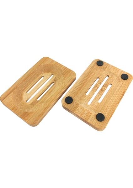2 Adet 2 Adet Ahşap Doğal Bambu Sabunluklar Tepsi Tutucu Depolama Sabunluk Plaka Kutu Konteyner Taşınabilir Banyo Sabunu Saklama Kutusu (Yurt Dışından) indirimleri