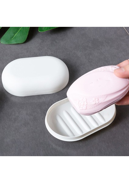 B 1 Adet Taşınabilir Plastik Banyo Duş Sabunu Kutu Tepsisi Bulaşık Depolama Tutucu Plaka Ev Seyahat Sabun Koruyucu Kılıf 2022 Sıcak Satış (Yurt Dışından)