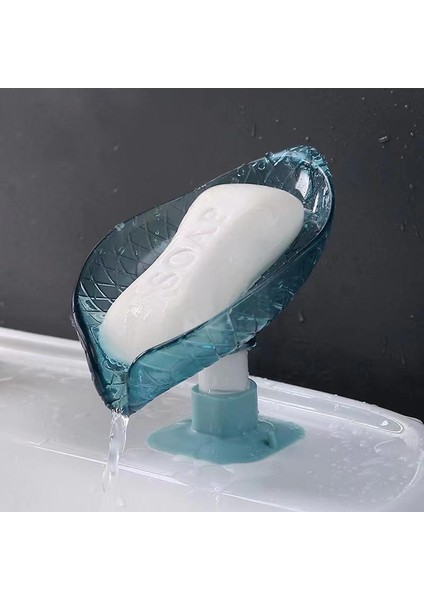 2 Adet Açık Mavi 1 Pc Yaprak Şekli Sabun Kutusu Banyo Sabunluk Bulaşık Depolama Plaka Tepsisi Tuvalet Duş Kaymaz Drenaj Sabunluk Kılıf Araçlar (Yurt Dışından) indirimleri