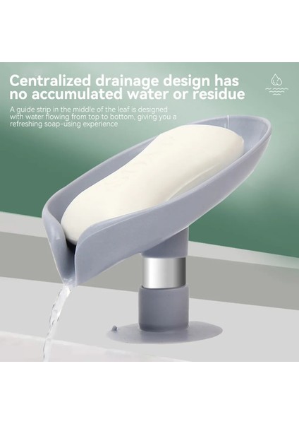 13X8X11.5 cm 2 Adet Yaprak Şekli Sabunluk Banyo Duş Vantuz Sabunluk Drenaj Sabun Tepsisi Plastik Sünger Jabon Kutusu Banyo Aksesuarları (Yurt Dışından) fiyatları