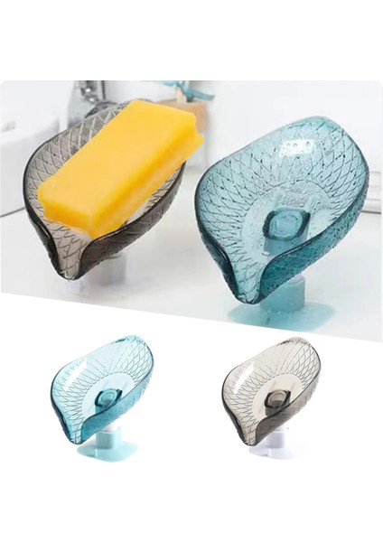 13X8X11.5 cm 2 Adet Yaprak Şekli Sabunluk Banyo Duş Vantuz Sabunluk Drenaj Sabun Tepsisi Plastik Sünger Jabon Kutusu Banyo Aksesuarları (Yurt Dışından) indirimleri