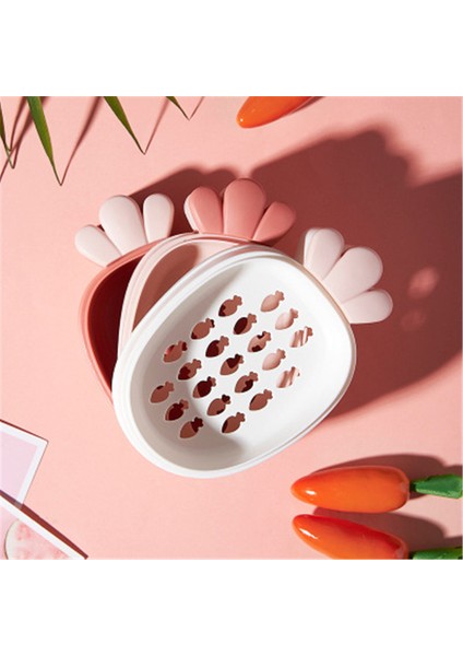 B Taşınabilir Havuç Banyo Plastik Sabunluk Sabunluk Ev Iskandinav Yaratıcı Büyük Duş Seyahat Yürüyüş Standı Kapaklı Konteyner (Yurt Dışından) fırsatları
