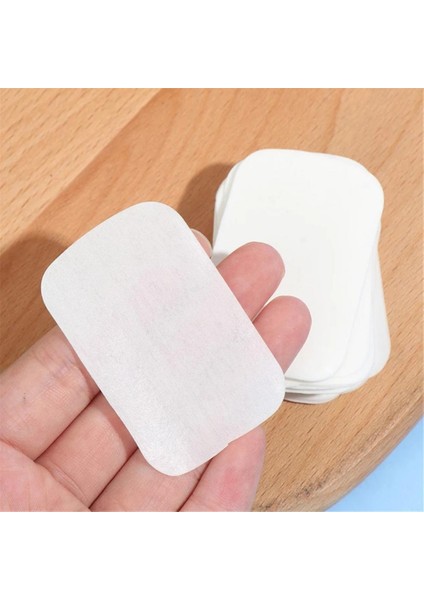 40 Adet 20-100 Adet Tek Kullanımlık Sabun Kağıt Taşınabilir El Yıkama Sabunu Kağıtları Temiz Kokulu Dilim Sayfaları Mini Kağıt Banyo Malzemeleri (Yurt Dışından)