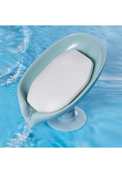Yeşil Sabunluk Yaprak Şekilli Tutucu Vantuz Sabunluk Banyo Duş Sabun Kutusu Sünger Sabunluk Depolama Tepsisi Sabun Kabı (Yurt Dışından) fırsatları