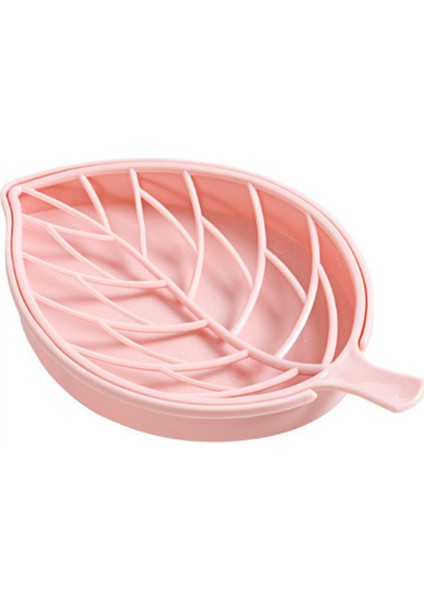 Type7 Pembe Duvara Monte Sabunluk Drenaj Sabun Kutusu Banyo Duş Süngeri Sabunluk Sabun Saklama Kabı Banyo Aksesuarları (Yurt Dışından)