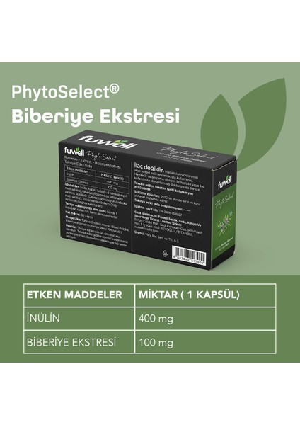 PhytoSelect 1000 mcg 30 Tablet Takviye Edici Gıda