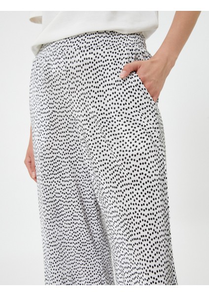 Bol Paça Pantolon Yüksek Bel Pileli Pauntiyeli indirimleri