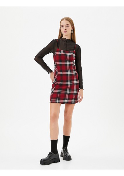 Mini Salopet Elbise Ince Askılı Slim Fit fiyatları