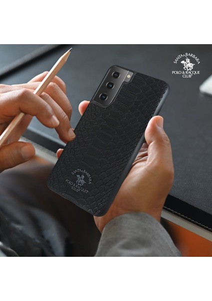 Santa Barbara Polo Racquet Club Samsung Galaxy S22 Knight Deri Kapak - Siyah Nrmsa modelleri