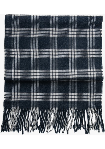 Ekoseli Atkı Püskül Detaylı Yumuşak Dokulu fiyatları