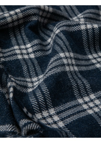 Ekoseli Atkı Püskül Detaylı Yumuşak Dokulu modelleri