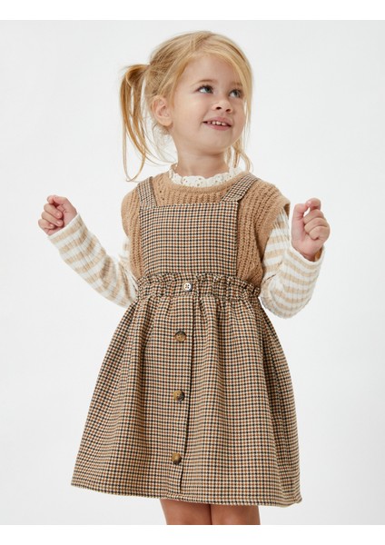 Koton Örgü Süveter Yuvarlak Yaka Kolsuz fiyatları