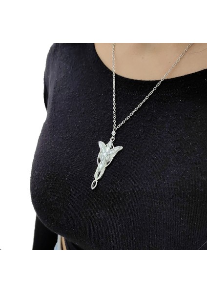 A-Leaf Lord Of The Rings Arwen Evenstar Kolye Du27By