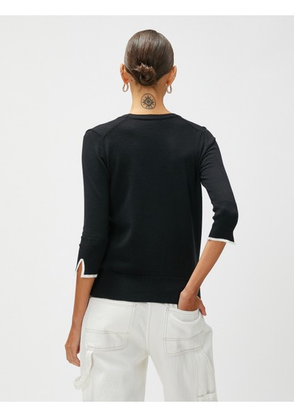 Biye Detaylı Kazak Rayon Karışımlı fırsatları