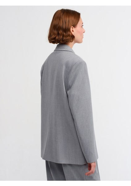 60713 Blazer Ceket-Gri fiyatları
