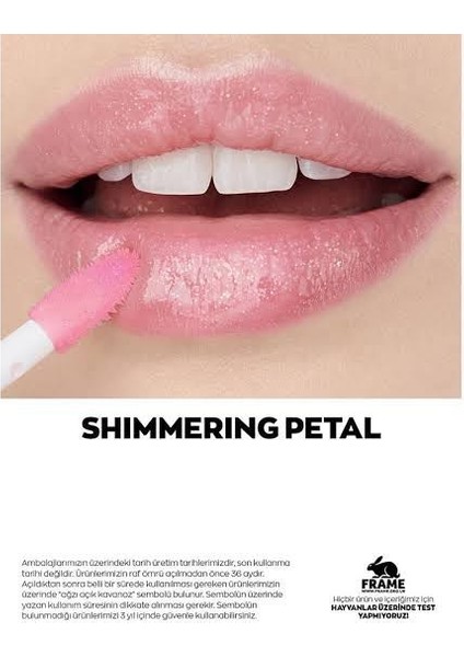 Dudak Yağı Blossom ve Shimmering Petal +Avon Tinted Lip Renkli Dudak Balmı Plum 3lü Paket