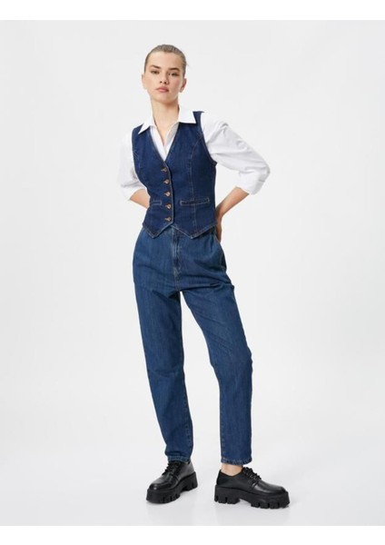Kadın Jean Pantolon - 4WAL40192MD
