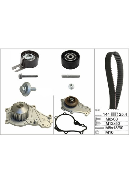 Ford Fiesta V 1.4 Tdci Euro4 Triger Seti Devirdaimli 2001-2010