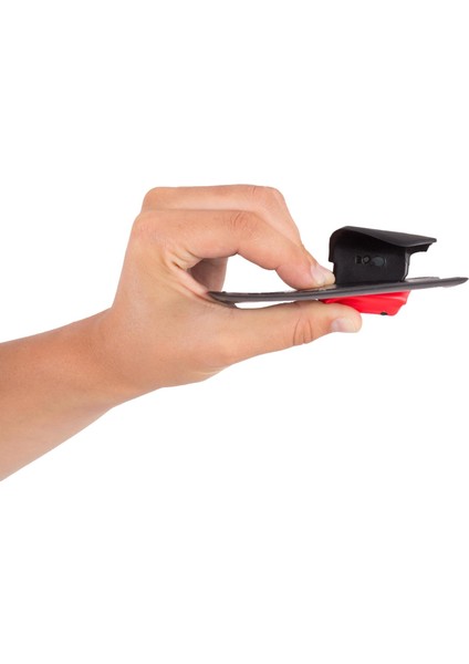 Nabaiji Finger Paddle - Siyah / Kırmızı - 900 Quıck'ın
