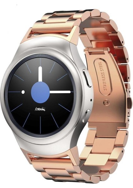 Samsung Gear Watch 3 41MM Active 2 40 44MM Çelik Steel Tme Kordon 20MM