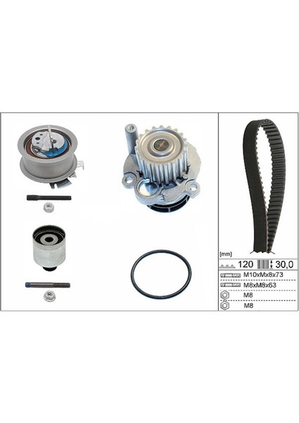 Skoda Roomster 1.4 / 1.9 Tdı Triger Seti Devirdaimli 2006-2010