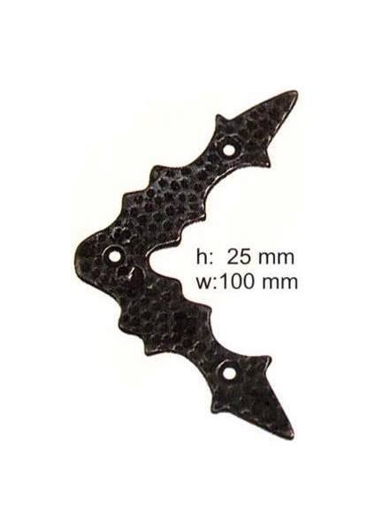 Antik Bronz L Köşe E-27