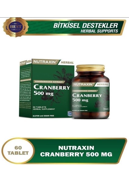 Cranberry 60 Tablet