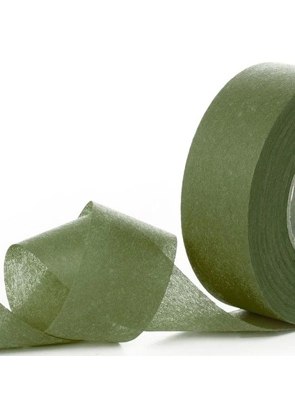 Yeşil Kurdale Şerit (Nonwoven Tela Kumaş 2.5 Cm) 220 Metre