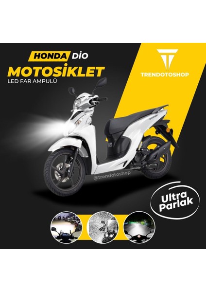 Honda Dio 110 Narva Motosiklet Far Ampulü ( Renk Seçenekleriyle )
