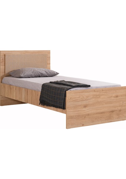 Genç Odası, Rustik Genç Odası Takımı - 3 Kapaklı Dolap, Karyola, Komodin, Masa, Şifonyer