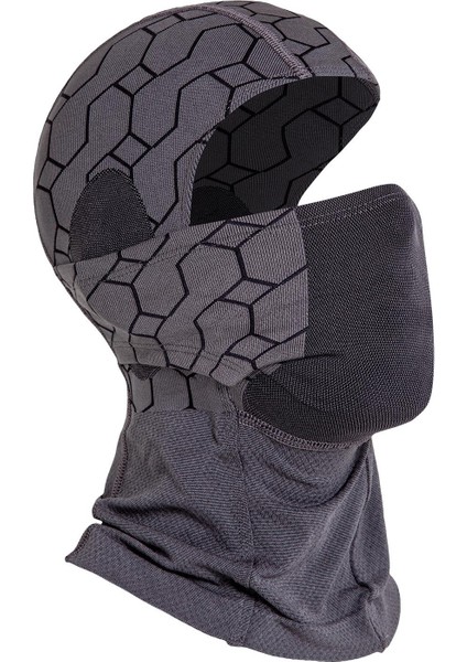 Antrasit Balaklava Termal Kar Maskesi Unisex