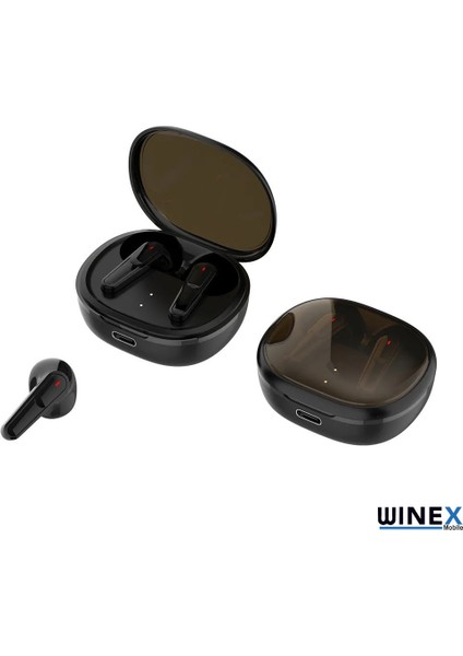 YK12 Wireless Bluetooth 5.3 Kulaklık Siyah