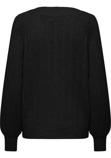 Onllucıa Ls Glıtter V-Neck Knt Kadın Kazak - 15302173