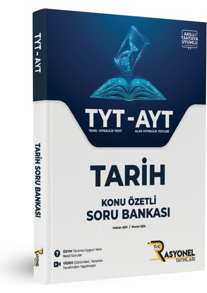 2024 TYT - AYT Tarih Yeni Nesil Soru Bankası (Konu Özetli)