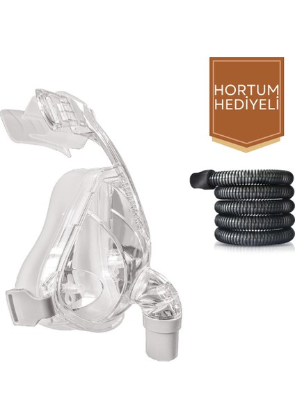 RF01 Cpap- Bpap Ağız-Burun (Ora-Nazal) Maske