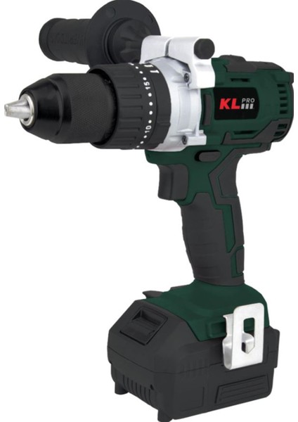 KL Pro  KLDM18B-50 18 Volt / 5.0 Ah Li/ıon Çift Akülü Kömürsüz Profesyonel Darbeli Matkap