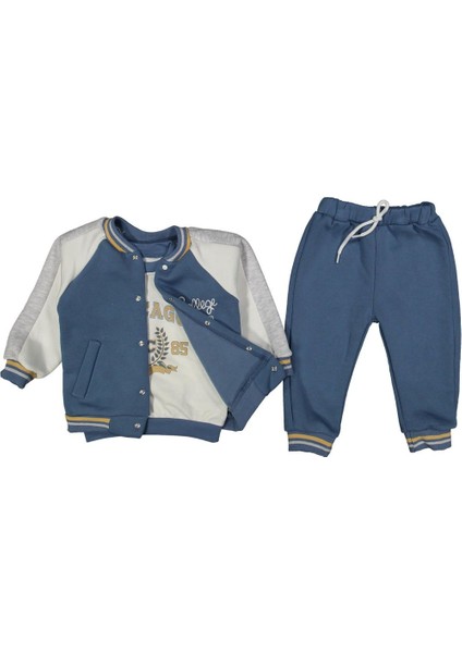 235056 Erkek Bebek Chıcago Kolej Şardonlu Üçlü Takım fiyatları