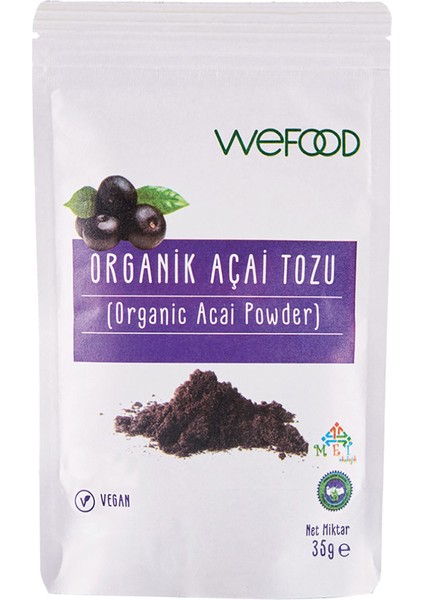 Organik Acai Tozu 35 gr 8682392174204