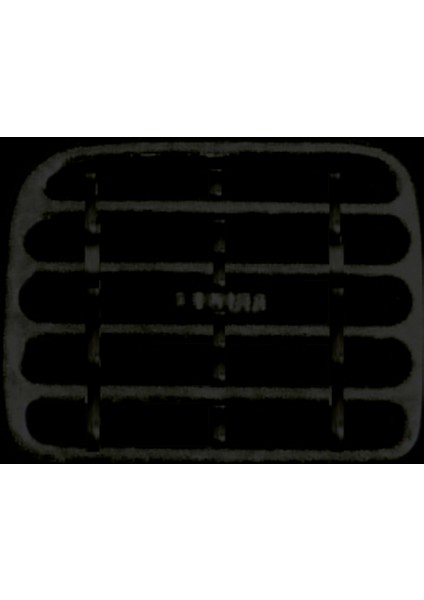 Kalorifer Orta Izgara Difizör Sol Siyah Clio 2 - 7702258279