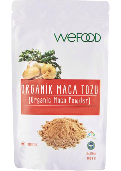 Organik Maca Tozu 100 gr 8682392174457