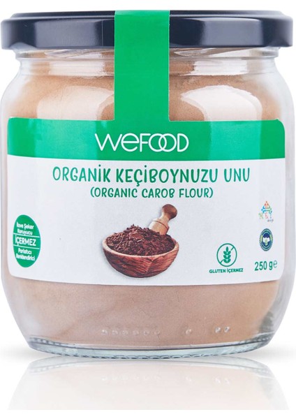 Organik Keçiboynuzu Unu 250 gr 8681749104802