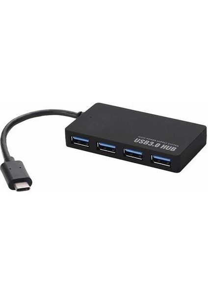 Temiz Pazar Type-C To USB 3.0 4 Port USB Çoklayıcı Hub Süper Slim 5 Gbps Hız